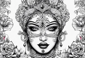 life is about love tattoo idea