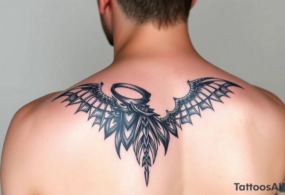 realistic arm tattoo of agatha harkness in wandavision tattoo idea