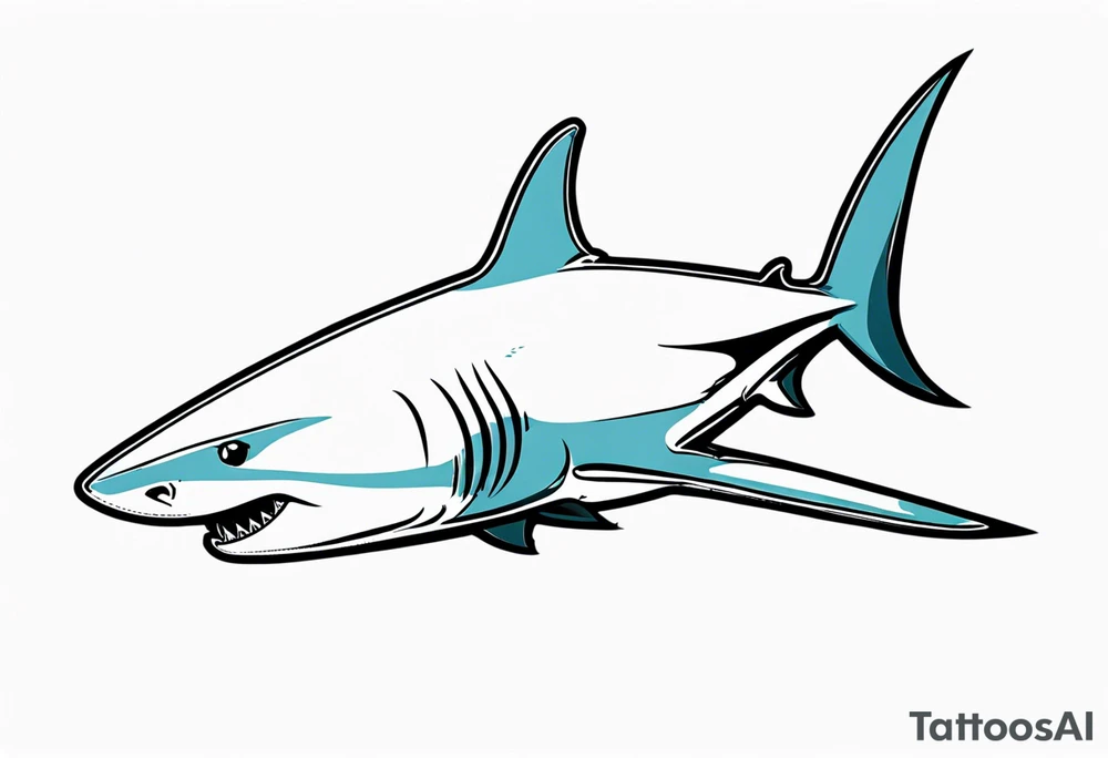 Shark tattoo idea