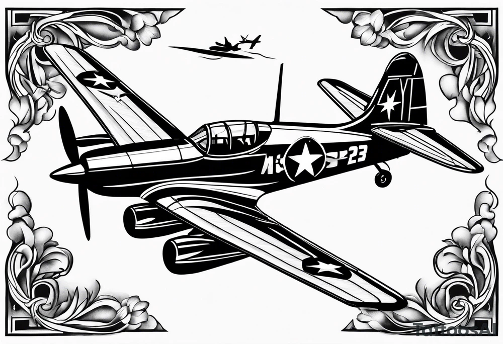 air strike tattoo idea