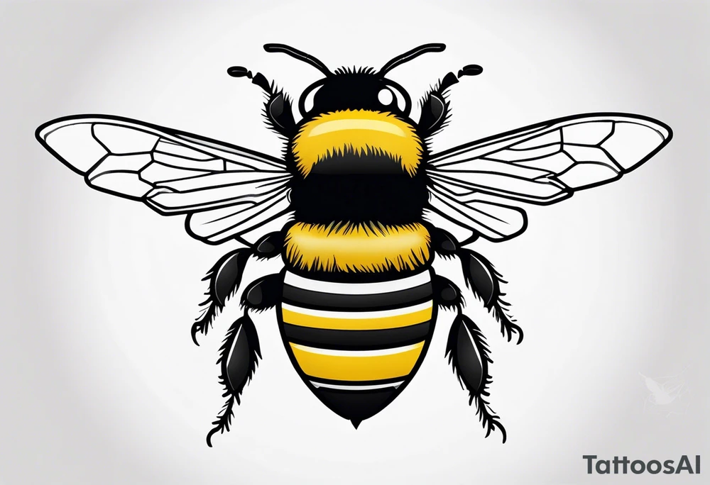 bumble bee tattoo idea