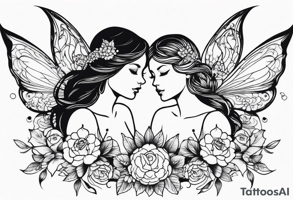 fairies tattoo idea