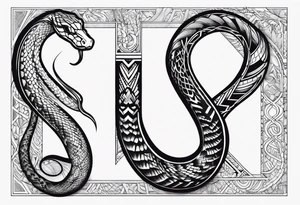 'sly'word, cancer elements, snake tattoo idea