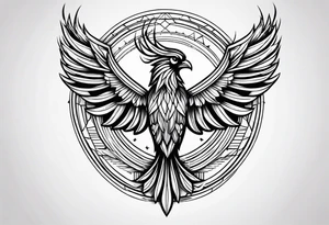 Phoenix tattoo idea