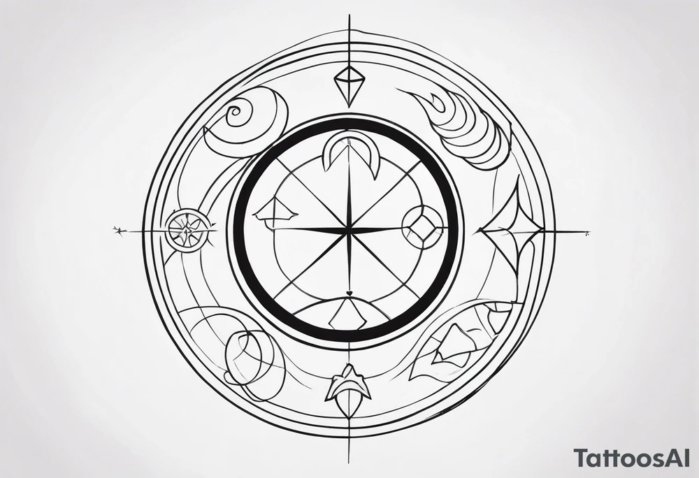 Astrological Sign tattoo idea