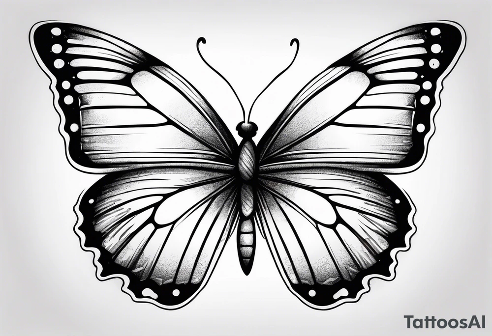 butterfly tattoo idea