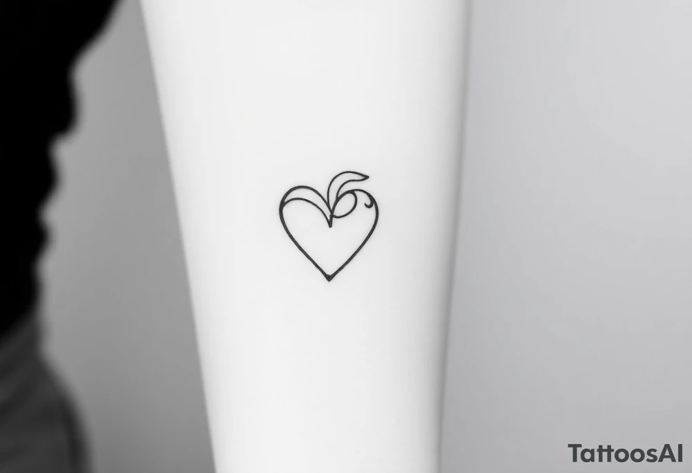 Heart tattoo idea