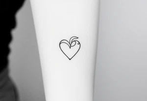 Heart tattoo idea