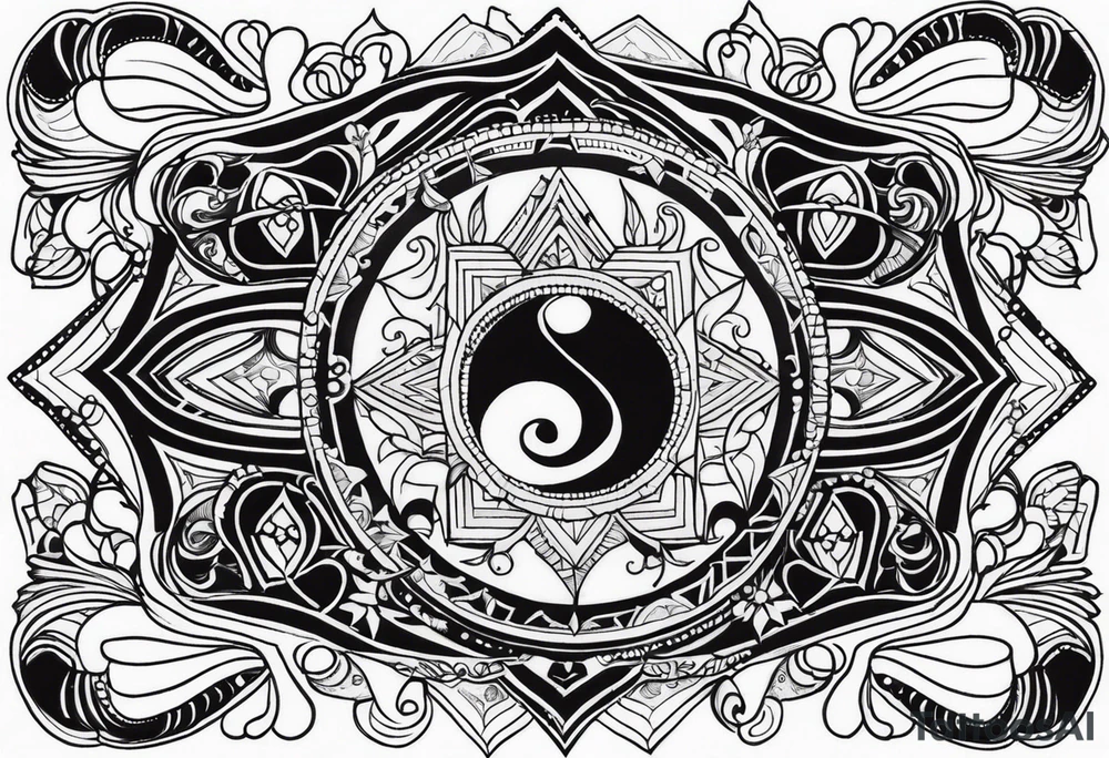 hippie, psychedelic, music tattoo idea