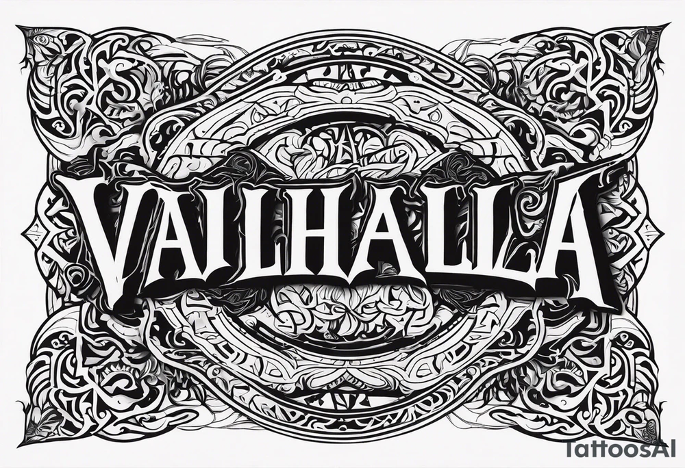 Valhalla tattoo idea