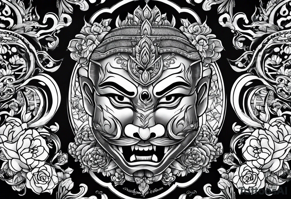 Muay Thai tattoo tattoo idea