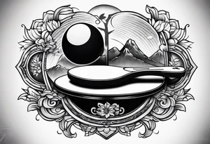 table tennis tattoo idea