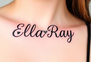 EllaRay butterfly tattoo idea