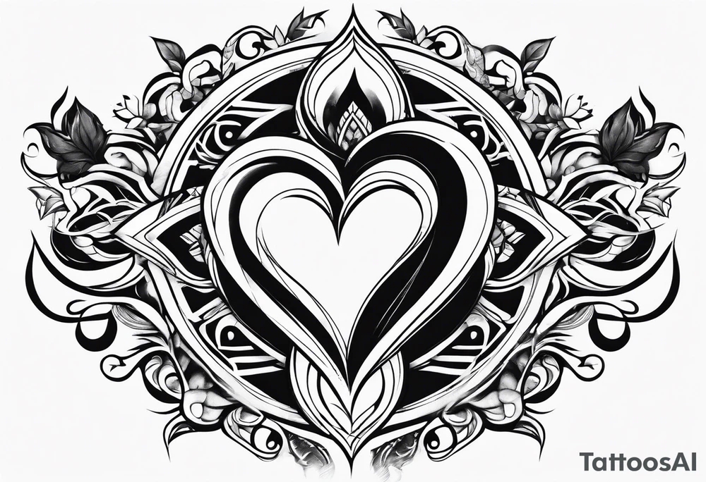 Planet of Hearts tattoo idea