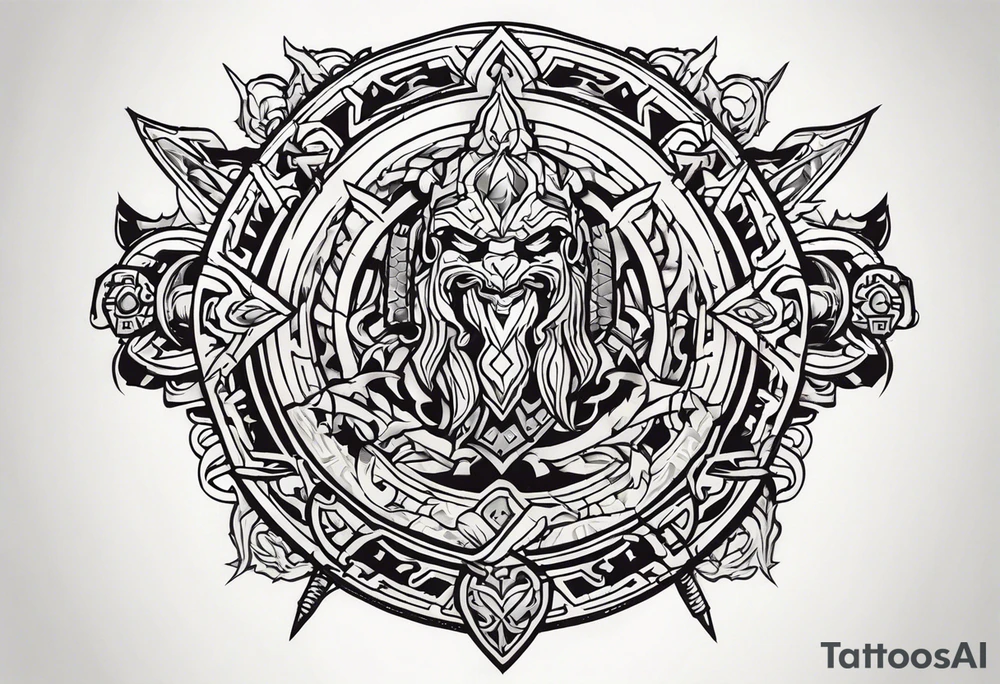 Valhalla tattoo idea