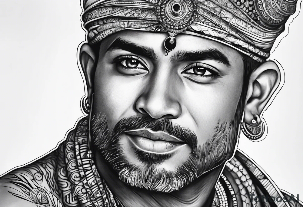 Loard Bramha tattoo idea