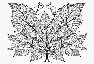 ivy, noumen, tattoo idea