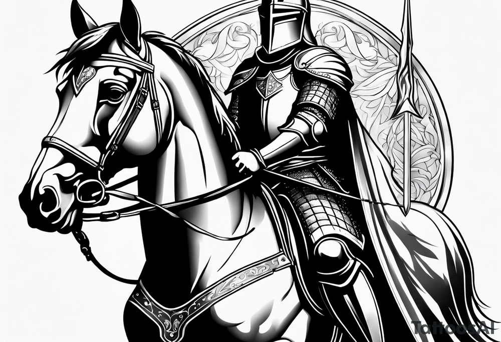 Knight tattoo idea