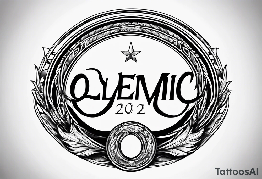 Olympic ring tattoo add on field hockey tattoo idea