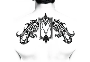 Disney Lorcana card tattoo idea