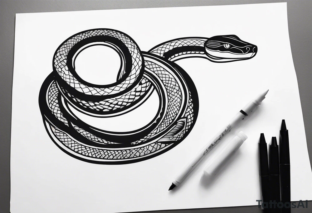 SNAKE tattoo idea