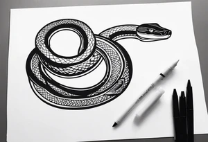 SNAKE tattoo idea