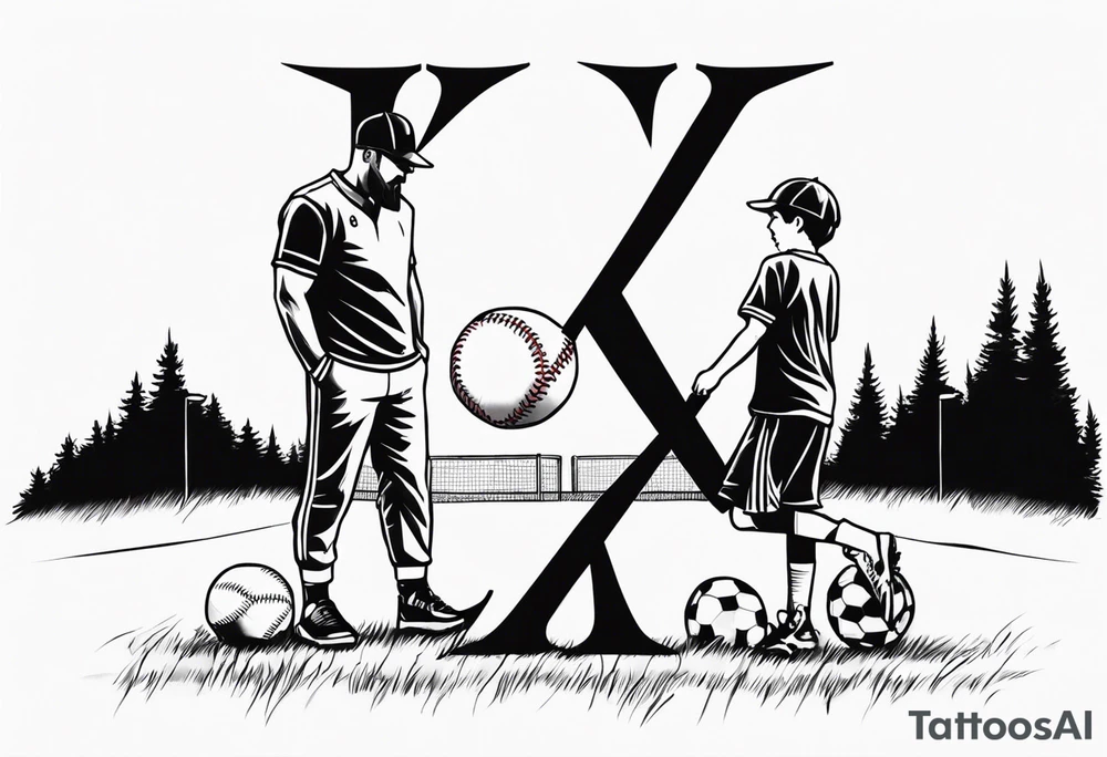 FOOTBALL
BASEBALL
DIAMOND
FATHER SON
FATHER DAUGHTER
LETTER K tattoo idea