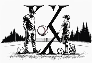 FOOTBALL
BASEBALL
DIAMOND
FATHER SON
FATHER DAUGHTER
LETTER K tattoo idea