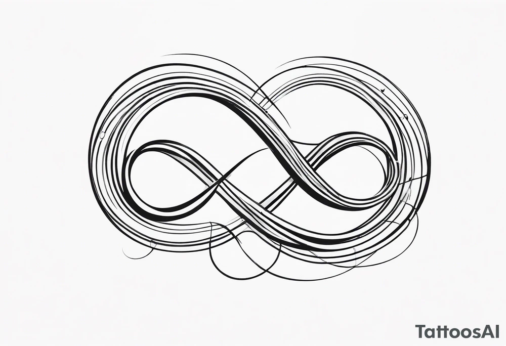 infinity love tattoo idea