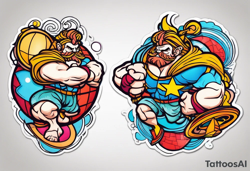 Atlas tattoo idea