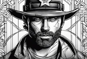 The walking dead Shane tattoo idea