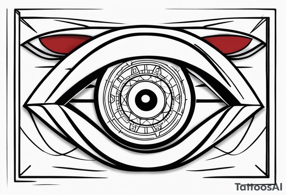 Sharingan eyes tattoo idea
