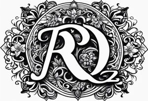 R.  O.  initials tattoo idea