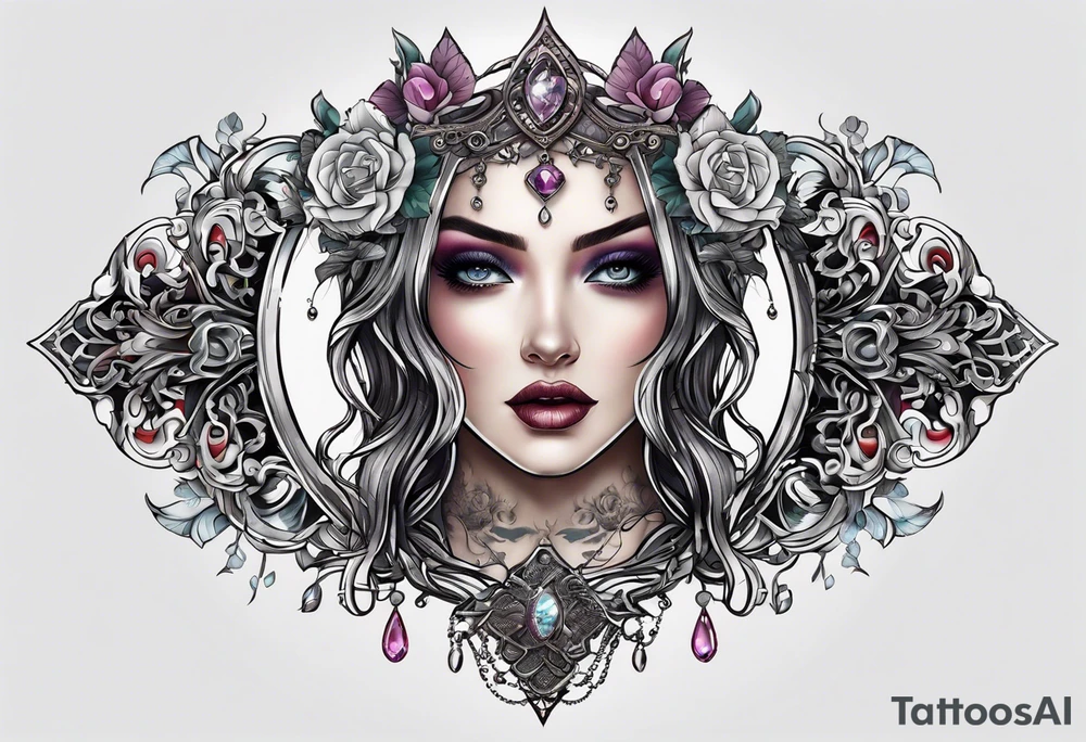 Gothic tattoo idea