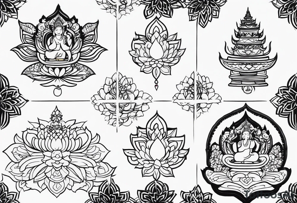 Thai malee tattoo idea