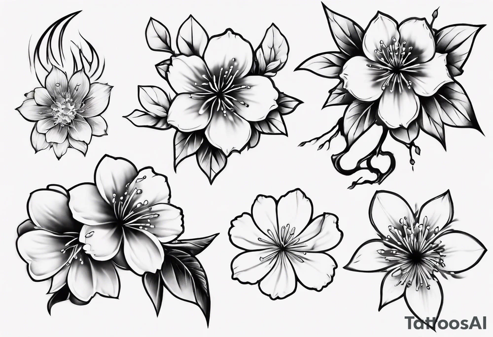 Sakura tattoo idea