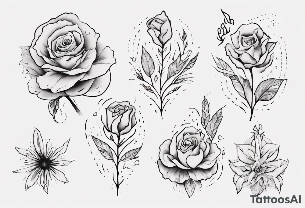 Cursive Layla Jones tattoo idea