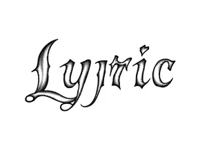 Lyric tattoo idea