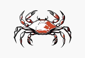 Small Crabs tattoo idea
