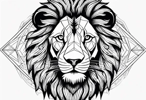 Satan laying down on his back tattoo idea