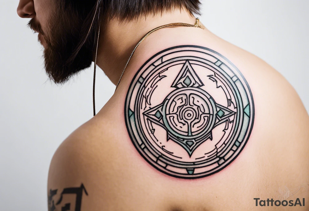 Vinyl music record + Warcraft 3 tattoo idea