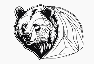 grizzly bear tattoo idea