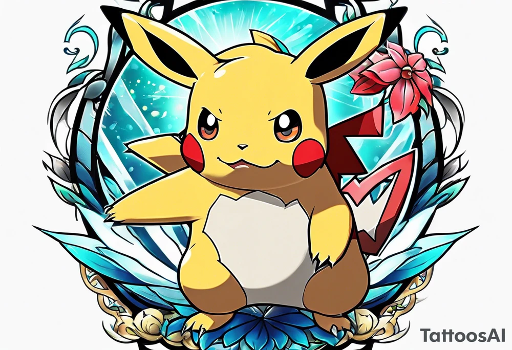 pokemon tattoo design tattoo idea