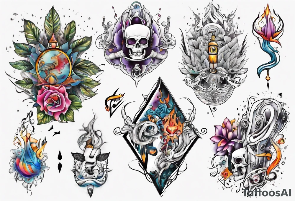 Name Neha tattoo idea