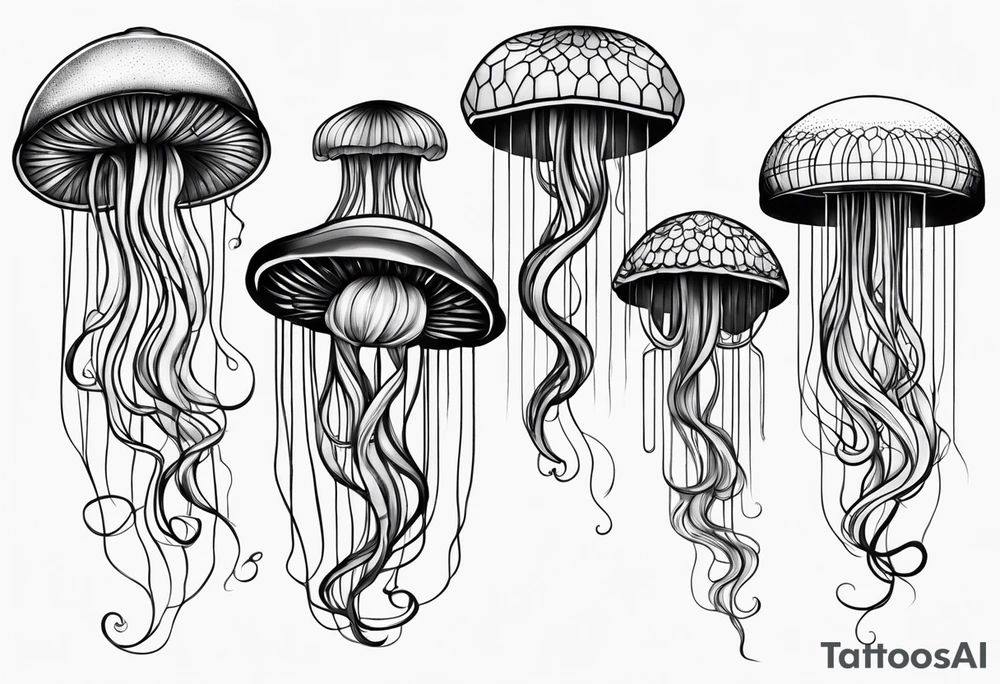 Jellyfish tattoo idea