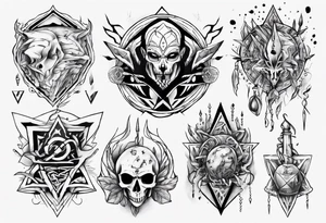 Mighty nein tattoo idea