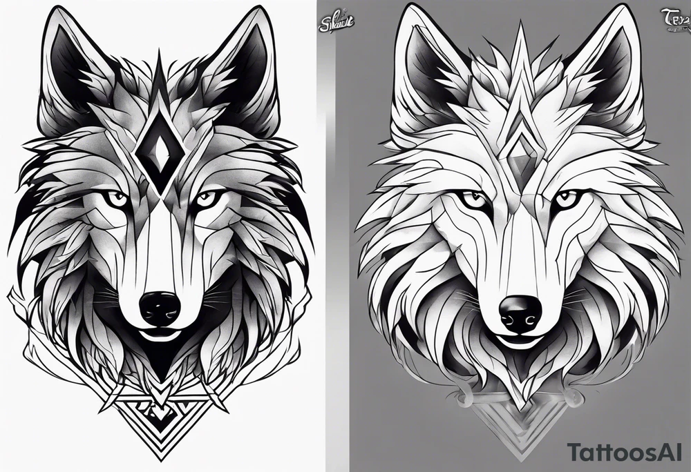 Christian, Phoenix, strong, shy , wolf mind, grey character tattoo idea
