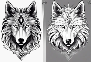 Christian, Phoenix, strong, shy , wolf mind, grey character tattoo idea