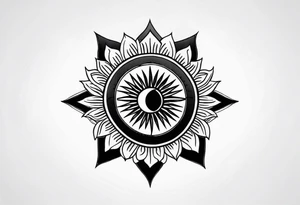 Indian Flag tattoo idea