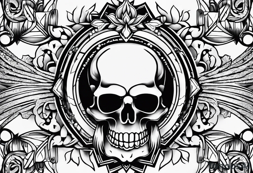Traditional tattoo flash tattoo idea